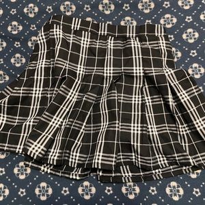 Black and white skirt
